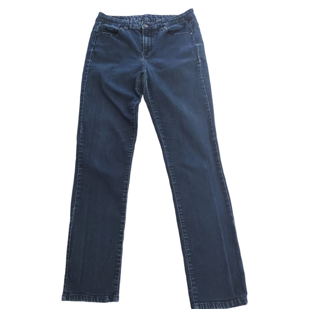 CALVIN KLEIN Women's Ultimate Skinny Dark Blue Jeans Size 30 x 29